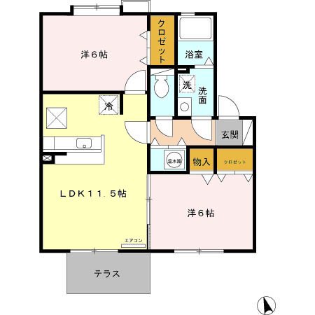 セレネ・城下 間取り