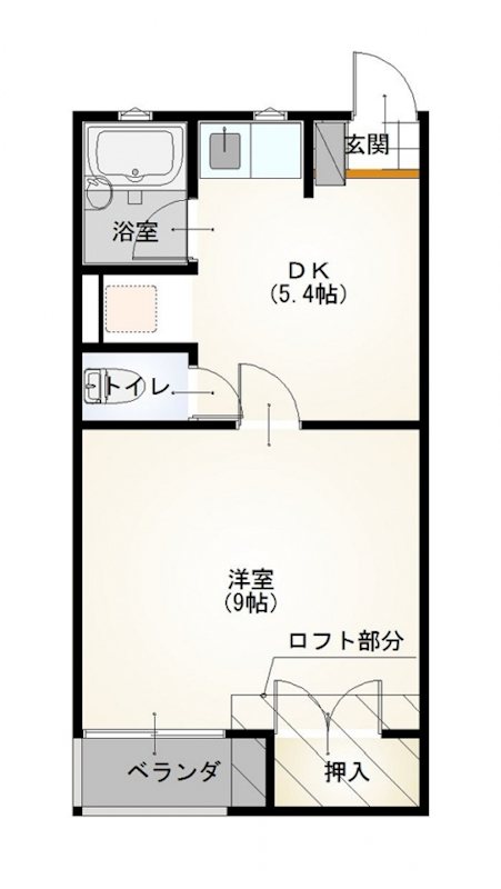 ディノス柏崎Ｂ棟 間取り