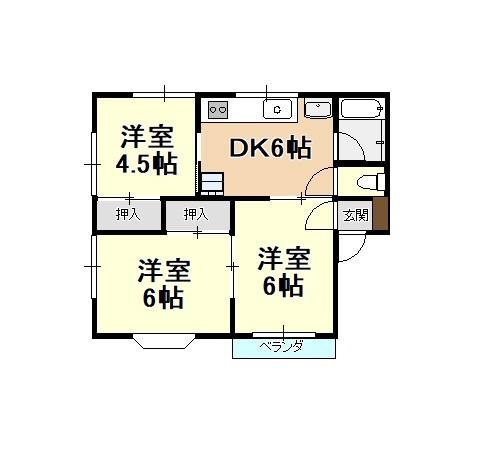 パークソニアⅡ 間取り