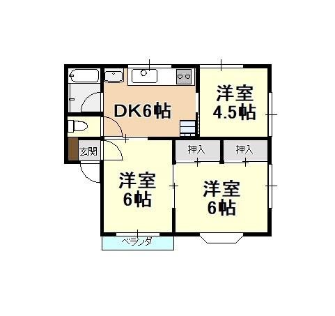 パークソニアⅡ 間取り