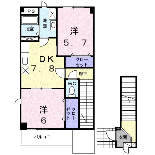 カバンドＭ 間取り