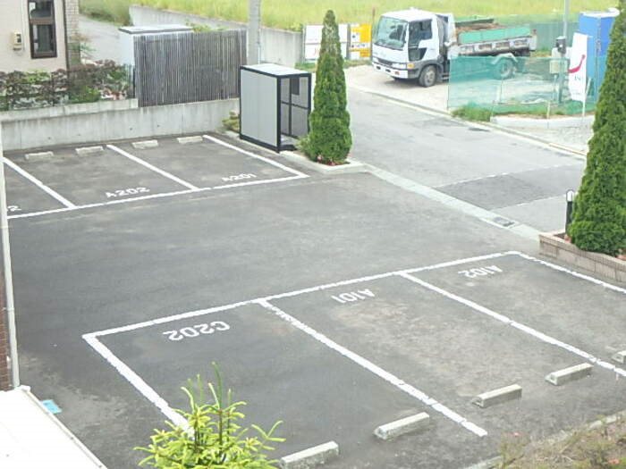セジュールポムＡ 駐車場