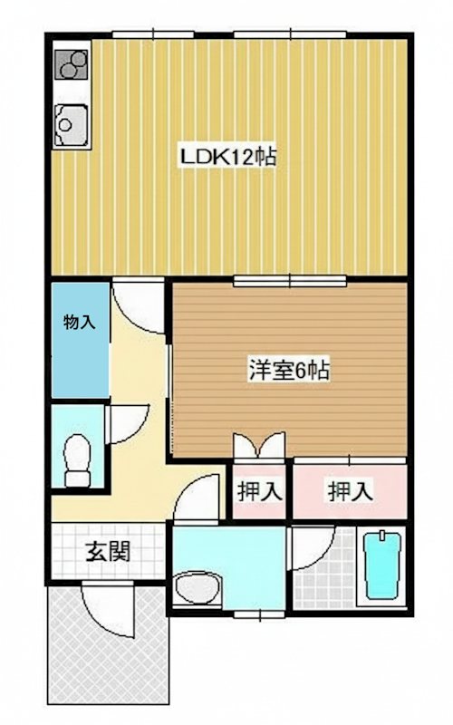 コートビレッジK 間取り
