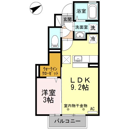 フィオーレ石堂 間取り