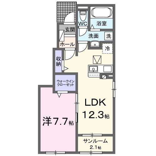 アヴァンティⅢ 間取り