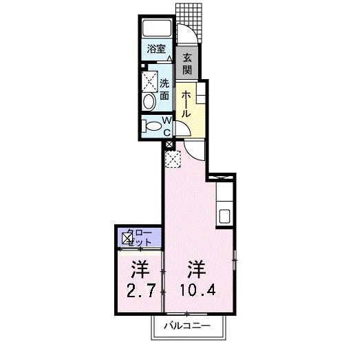 ラ　カーサフェリーチェ 間取り