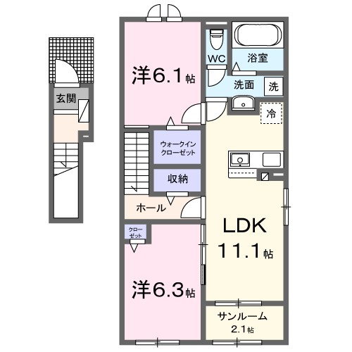 アヴァンティⅢ 間取り