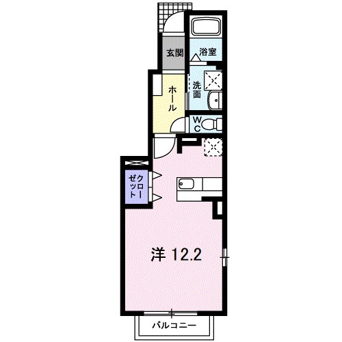 シャトレ　シエルⅠ 間取り