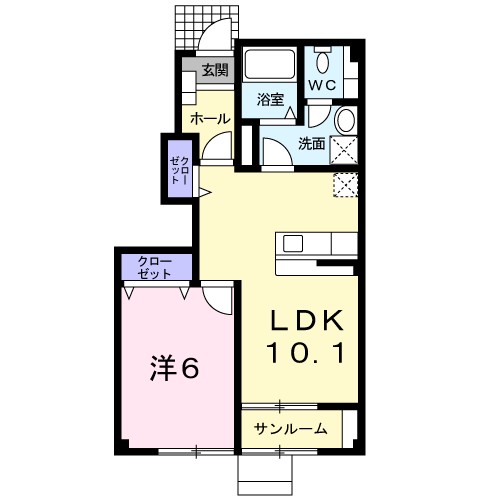 パストラルタウンＡ 間取り