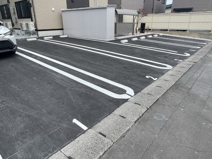 レスア柏崎Ⅱ 駐車場