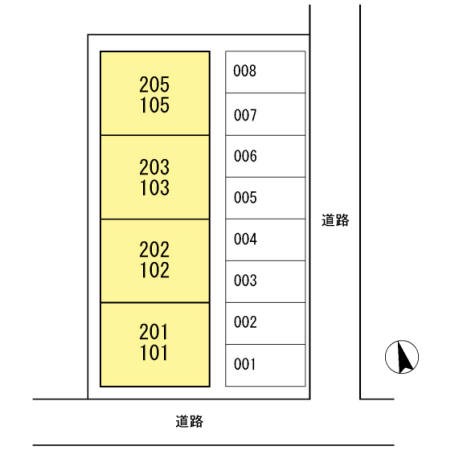 第七ドエル開洋 駐車場