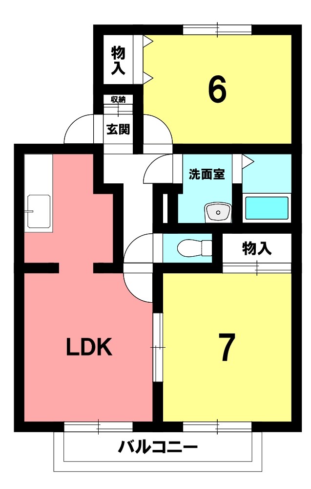 ファミーユＳＡＴＯ 間取り