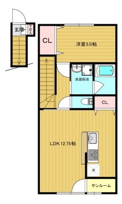 クリスタルステージⅡ 間取り