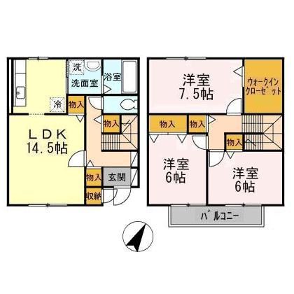 ソルジェンテ  間取り