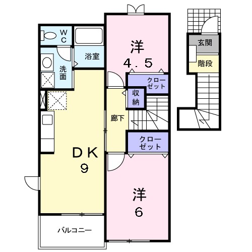 セゾンパルテール 間取り
