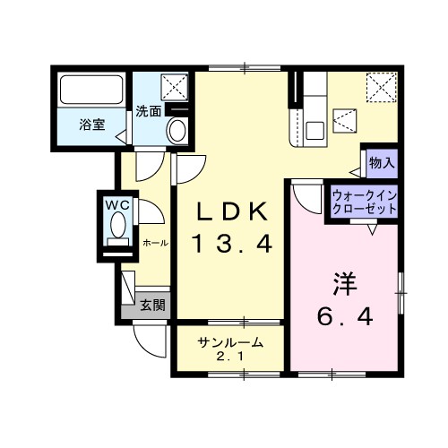 アルモニーＤ 間取り