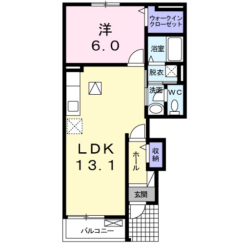 アルテミスおじま 間取り