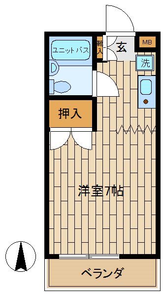 リンデンハイム砧 間取り