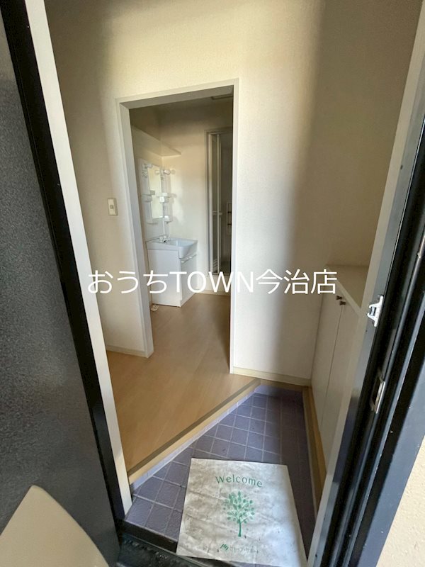 ハイマート白石 玄関