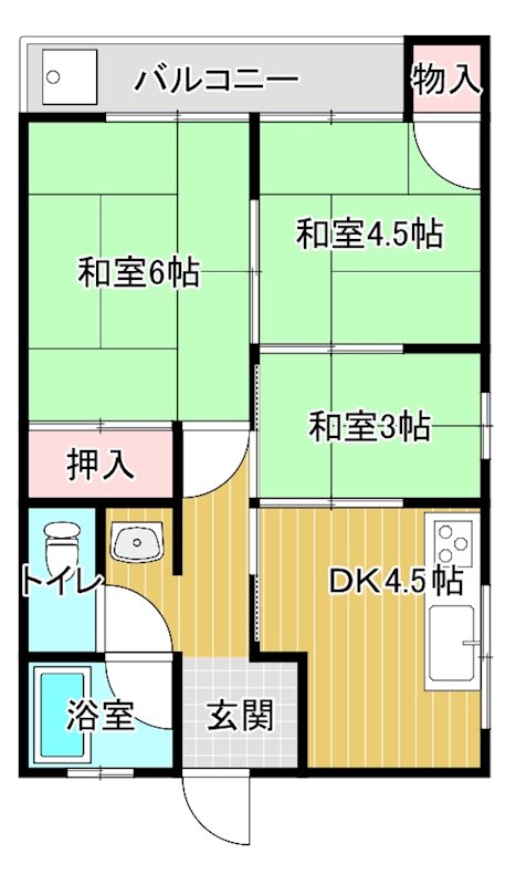 13号室 間取り