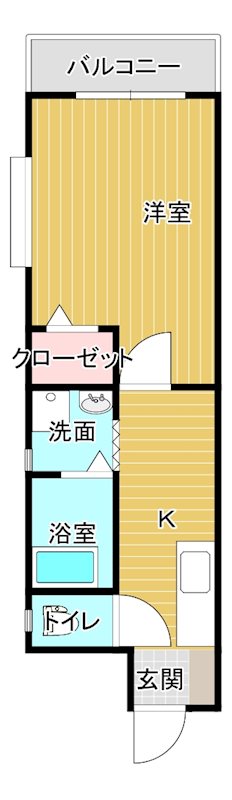 第１１ドリームマンション  901号室 間取り
