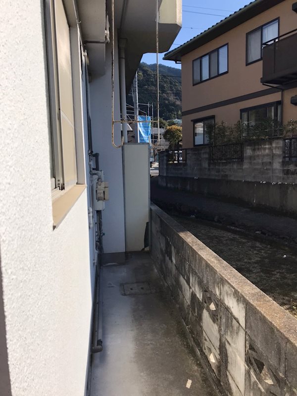 西岡マンション ベランダ