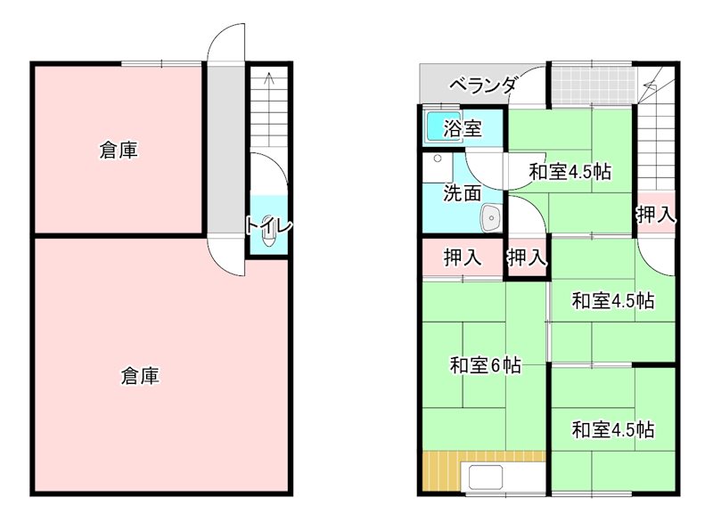竹村倉庫C 間取り