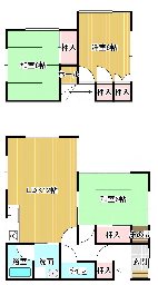池内貸家 間取り