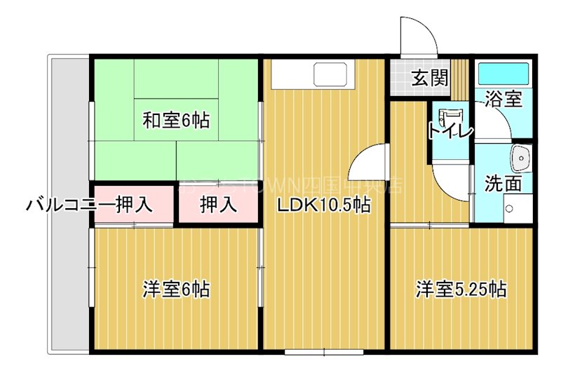 ハイツ石川 間取り