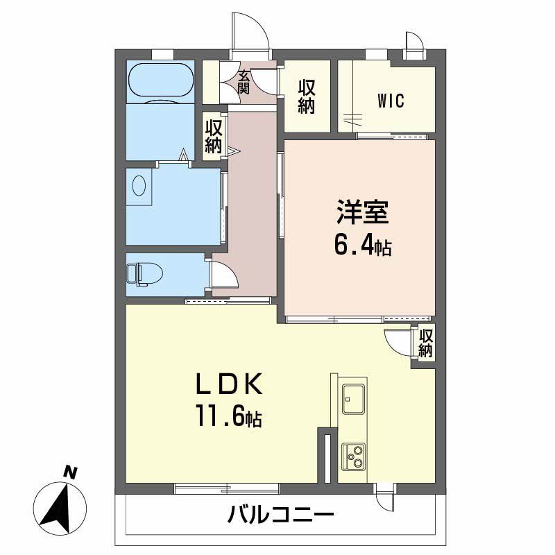 ヴィアソーレ妻鳥　 間取り
