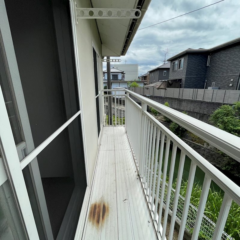 武智住宅 ベランダ