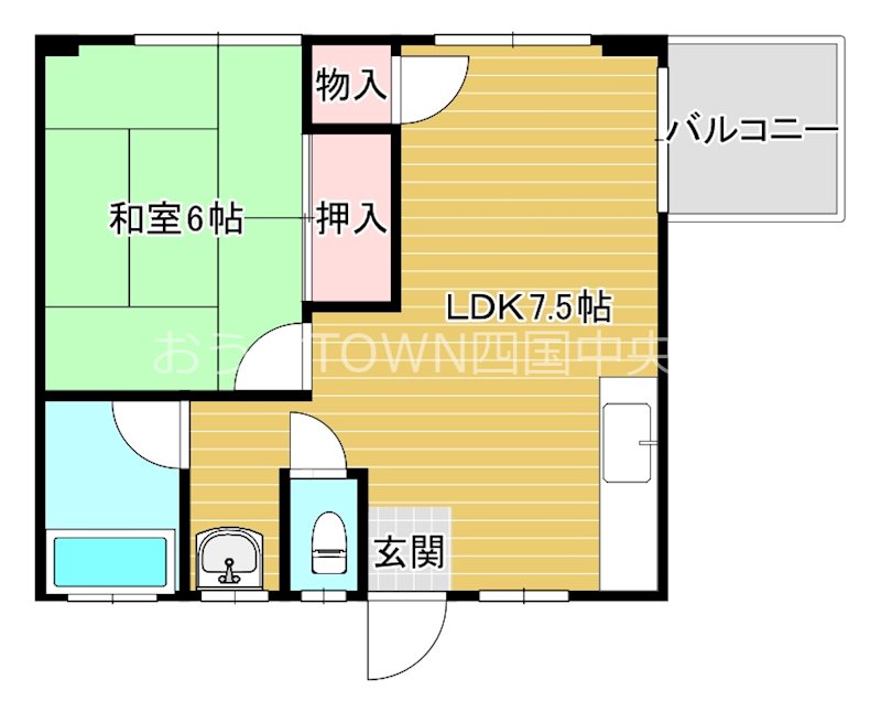 新町ビル 間取り図