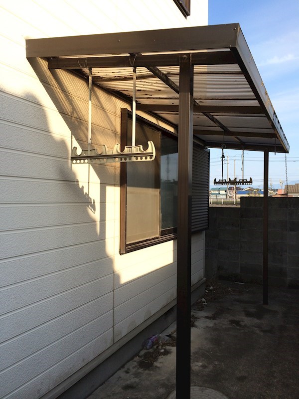 岡田(盛)貸家 ベランダ