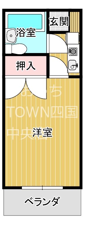 マンションパル 207号室 間取り