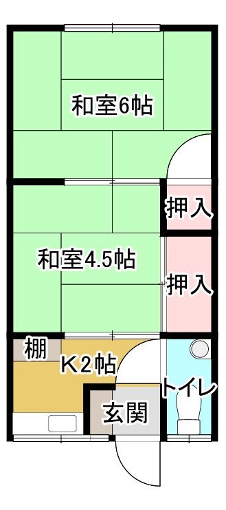 小倉荘  間取り