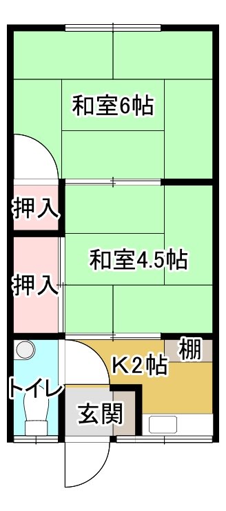 小倉荘   間取り