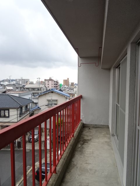 御幸マンション ベランダ