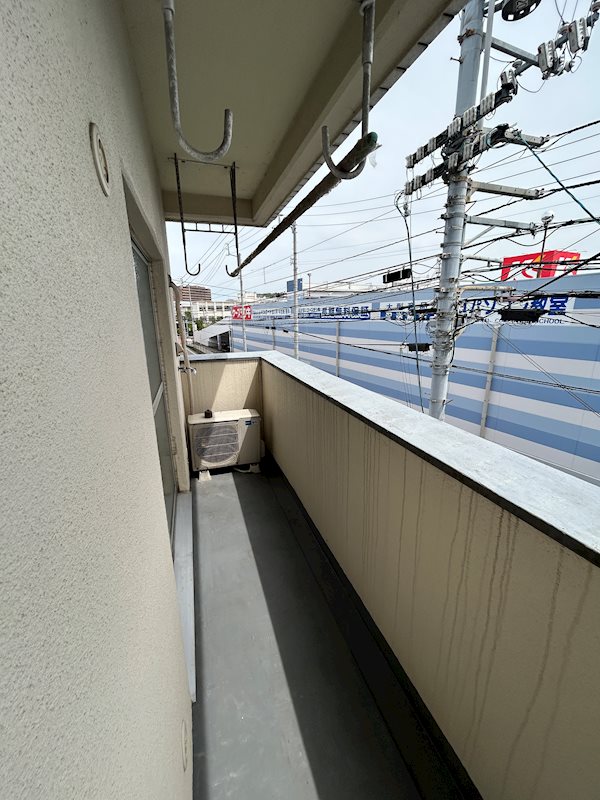 光ハイツ ベランダ