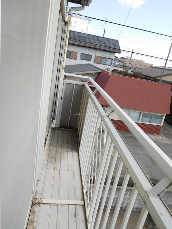 小野ハイツ ベランダ