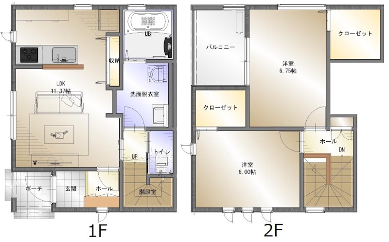 シュライン新須賀 間取り図