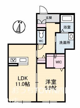 プレミアス 305号室 間取り