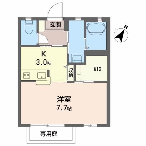 シャーメゾンI・T 間取り図