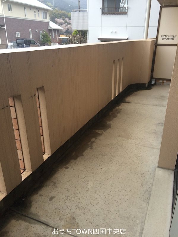 ユーミーあけぼの ベランダ