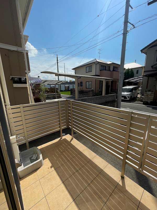 Precede　A棟 ベランダ