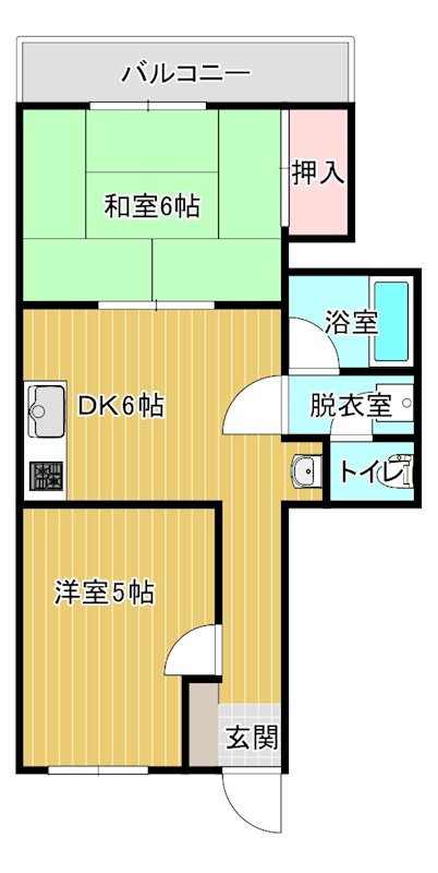 和田マンション 307号室 間取り