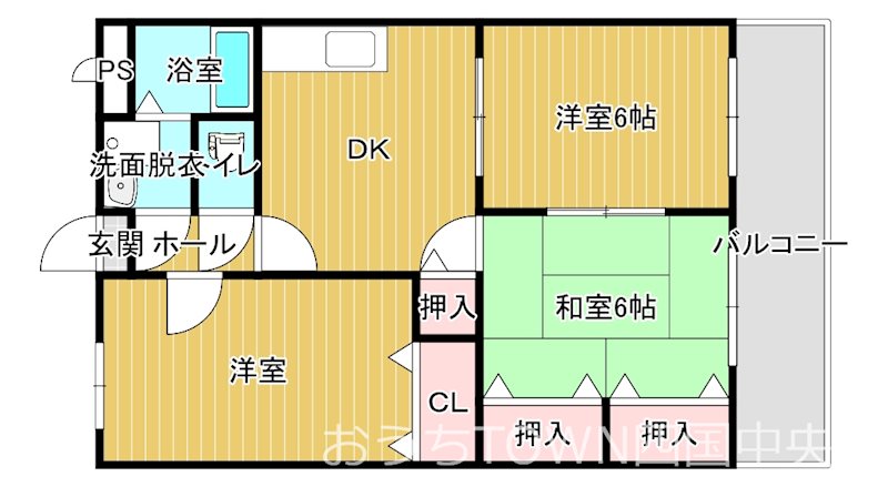 プラスパード 101号室 間取り