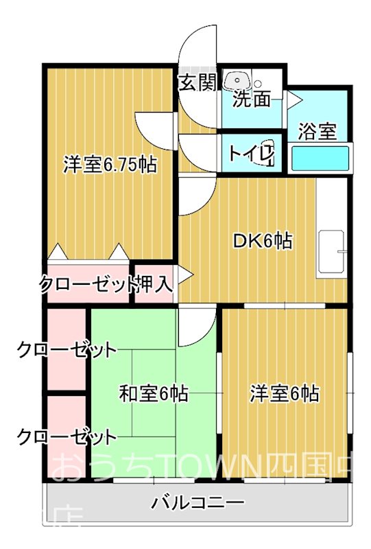 石川勉マンション 123号室 間取り