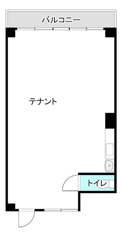 第3井上ビル 203号室 間取り