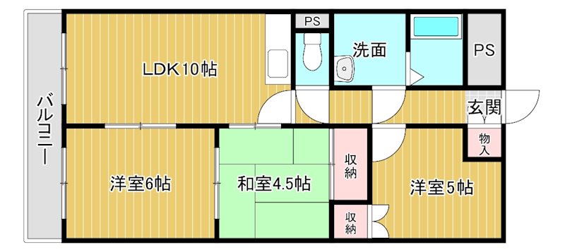 ＴＫイーストヒルズ 152号室 間取り