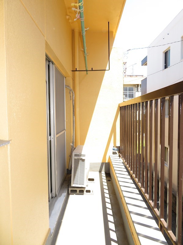 国城荘 ベランダ